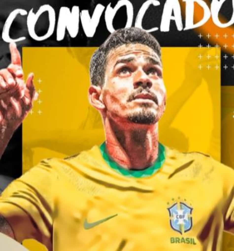 Lucas Veríssimo celebra primeira convocação para a Seleção Brasileira: 'Realizei mais um sonho'