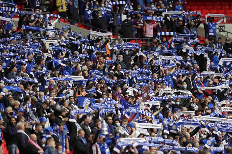 Chelsea x Leicester - Final da Copa da Inglaterra - Torcida