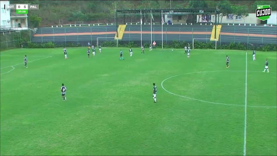 Palmeiras goleia Botafogo pela segunda rodada do Campeonato Brasileiro sub-17