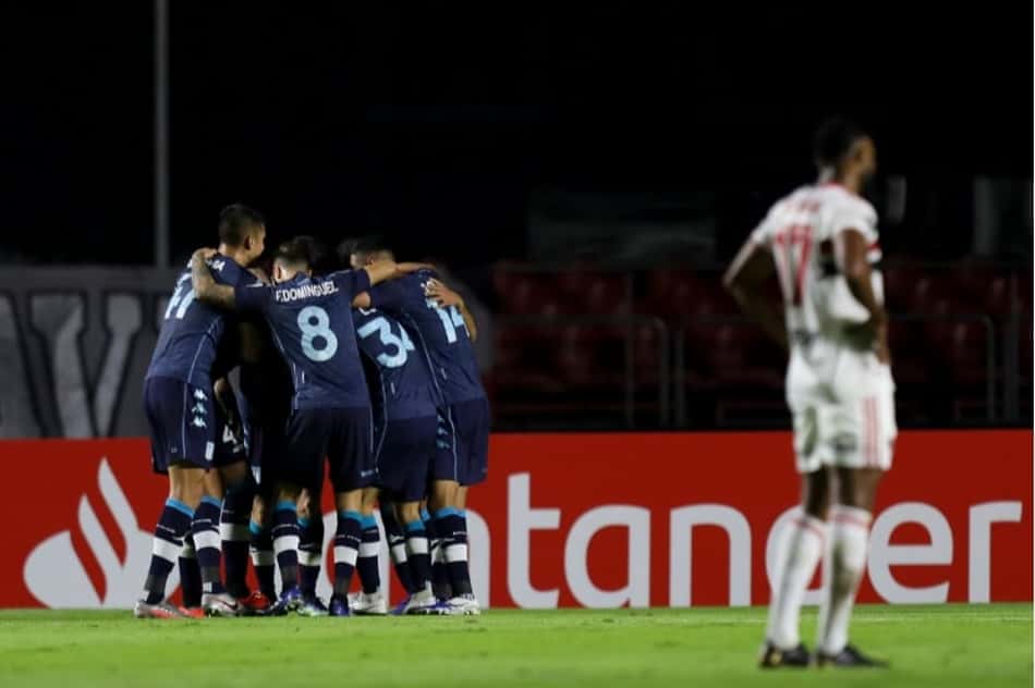 São Paulo é derrotado pelo Racing na Libertadores e perde invencibilidade de 14 jogos na temporada