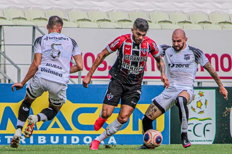 Ceará não joga bem, mas carimba vaga na decisão estadual batendo o Ferroviário