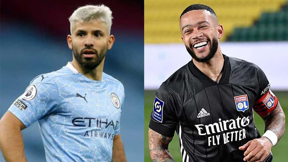 Agüero e Depay podem assinar com o Barcelona até 2023, diz jornalista