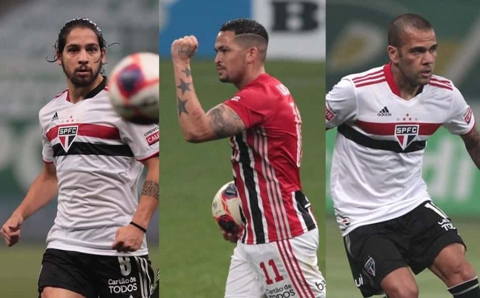 São Paulo vive expectativa por situação de trio lesionado