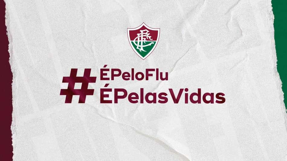 Na final do Carioca, Fluminense homenageará vítimas da Covid-19: '#É pelo Flu, é pelas vidas'