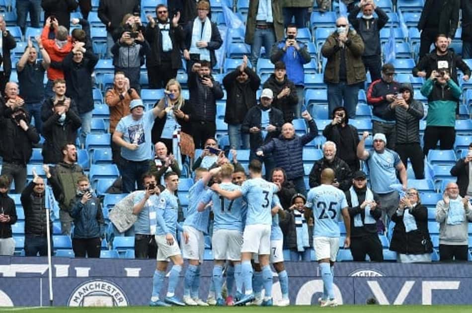 Gabriel Jesus comemora marca de 50 gols na Premier League