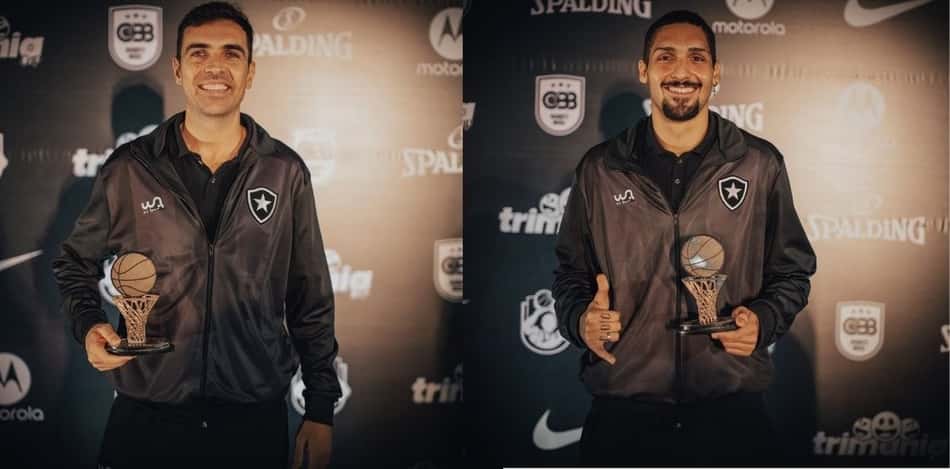 Brasileiro de Basquete: Paulo Boracini e Rafael, do Botafogo, são premiados em noite de encerramento