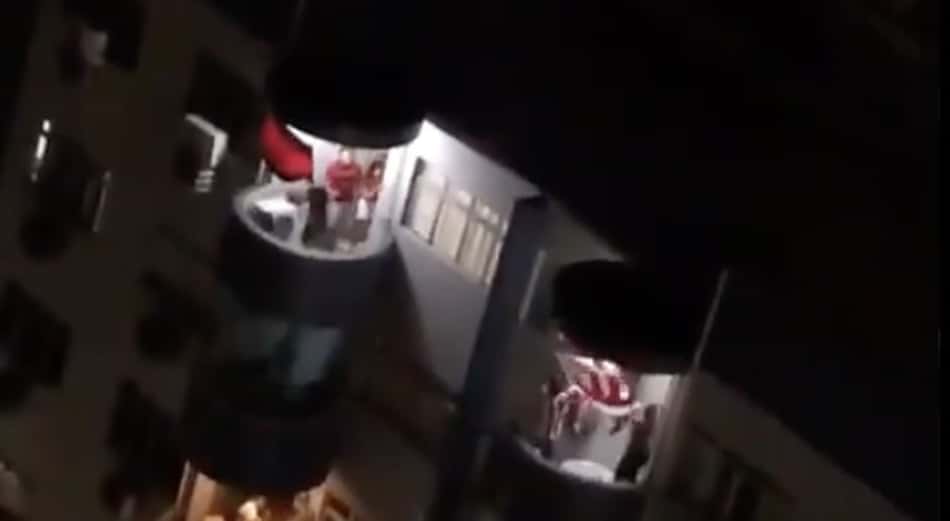 Torcedora do Náutico volta a provocar vizinhos na varanda após título estadual; veja os vídeos