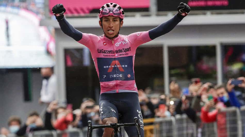 Egan Bernal conquista 16ª etapa do Giro d'Italia e dispara na liderança