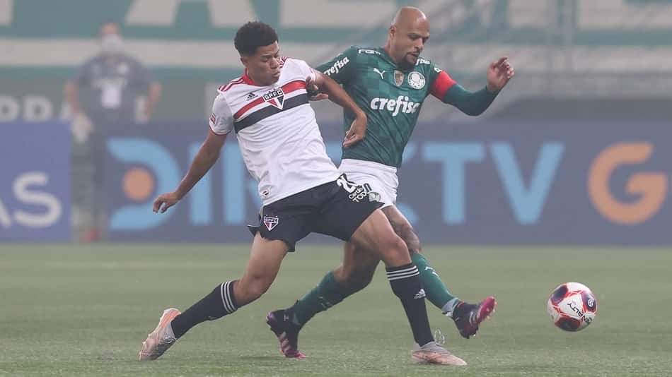Palmeiras sofre menos gols com Felipe Melo, mas piora ofensivamente; veja números