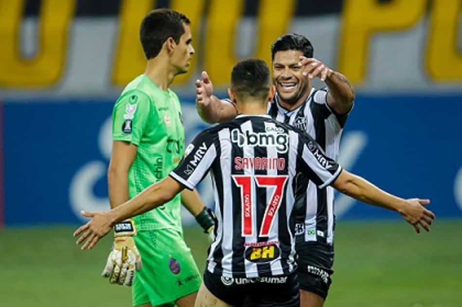 Hulk vira artilheiro da Libertadores e dupla com Savarino funciona de novo