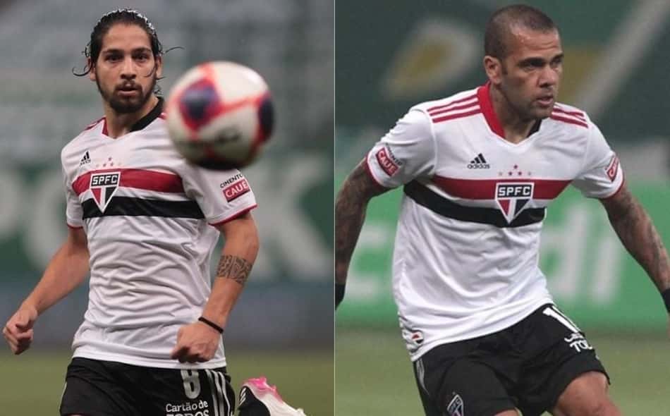 Benítez e Daniel Alves não treinam e devem desfalcar o São Paulo na estreia do Campeonato Brasileiro