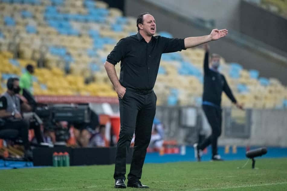 Rogério Ceni não voltará ao comando do Flamengo contra o Coritiba