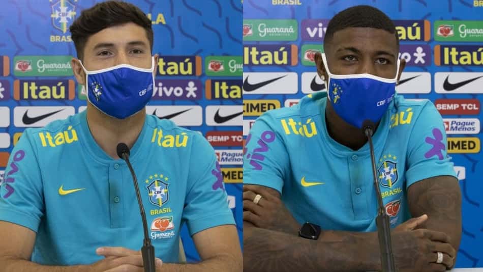 Com vivência na Europa e em boa fase, Felipe e Emerson agora tentam 'agarrar oportunidades' na Seleção