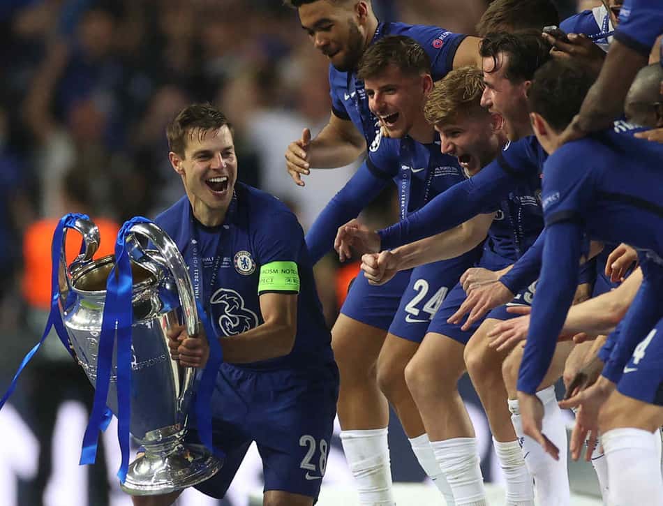 'É um orgulho ser capitão desta equipe', diz Azpilicueta após título do Chelsea na Champions League