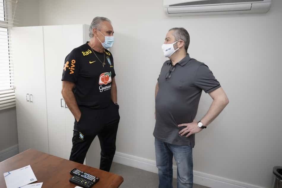 Rogério Caboclo diz que nunca pensou em demitir Tite e jura inocência: 'Voltarei'