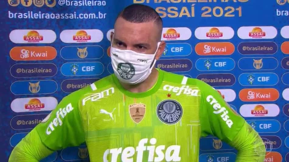 Weverton lamenta resultado contra o Cuiabá em casa: 'Não dava para perder'