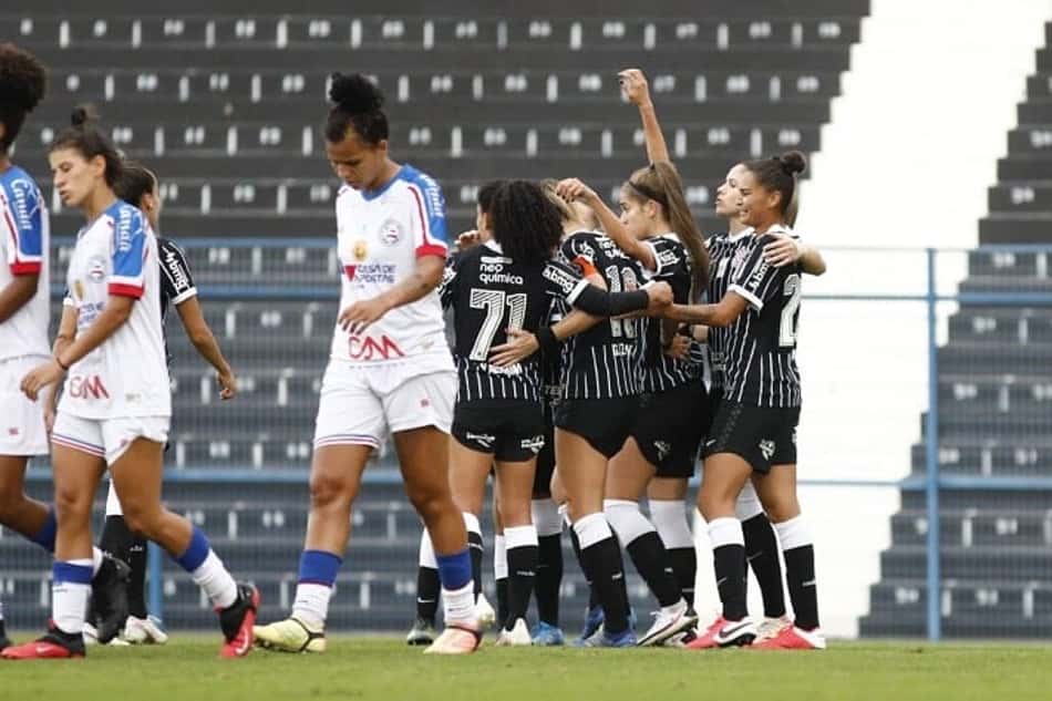 Corinthians vence o Bahia e se classifica antecipadamente no Brasileiro Feminino