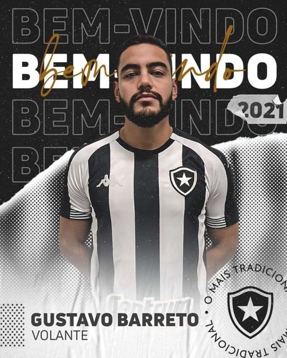 Botafogo anuncia a contratação de Barreto; clube tem opção de compra