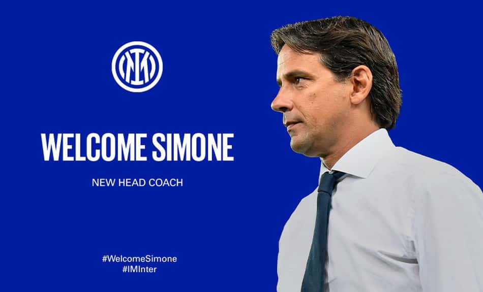Simone Inzaghi é anunciado como novo técnico da Inter de Milão