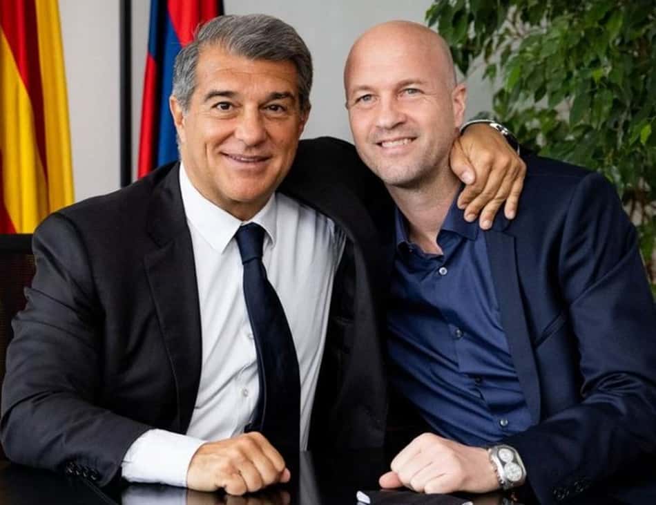 Barcelona anuncia filho de Johan Cruyff como dirigente e braço direito de Laporta