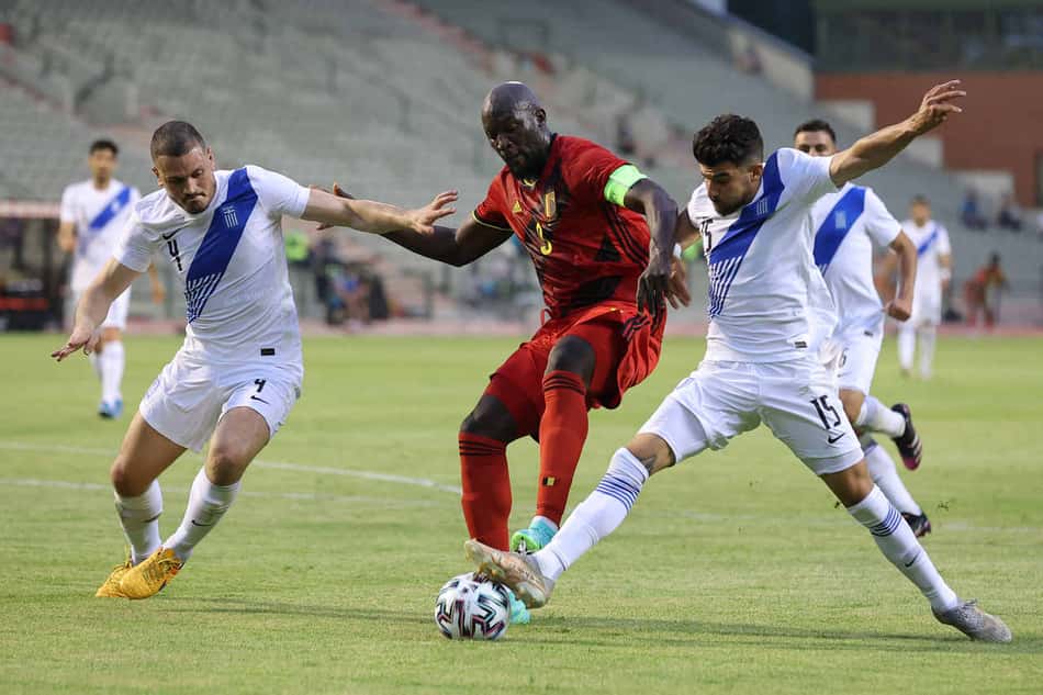 Em jogo morno, Bélgica empata com a Grécia em amistoso preparatório para a Eurocopa