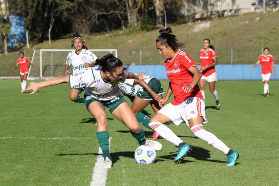 Já classificado, Palmeiras vence Internacional fora de casa pelo Brasileirão Feminino