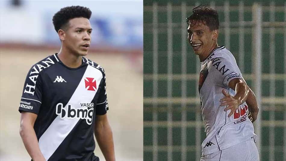Marquinhos Gabriel ou Sarrafiore? Confira as semelhanças e diferenças entre os meias do Vasco