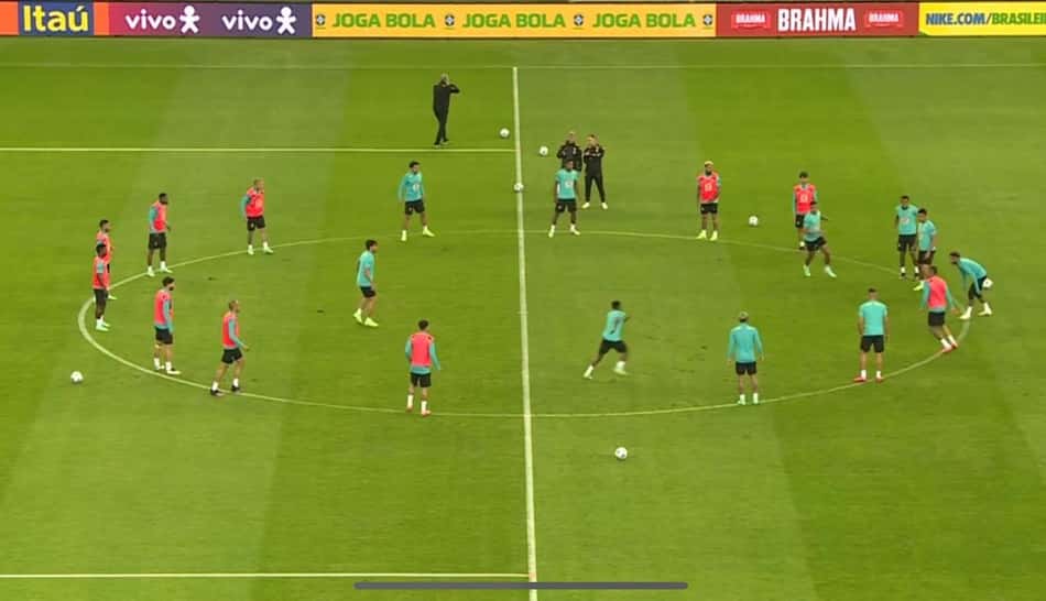 Confira o time titular do Brasil no último treino antes da partida contra o Equador, pelas Eliminatórias