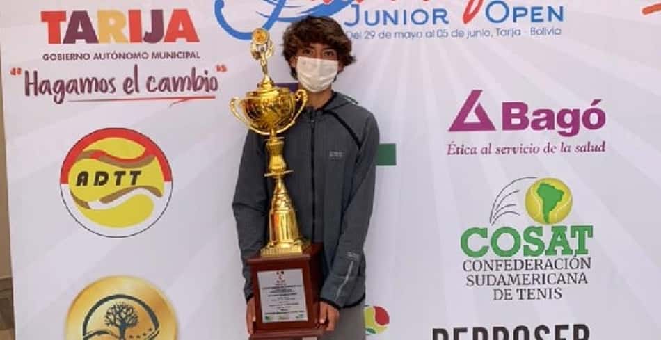 Pedro Pinto é campeão nas duplas em Tarija