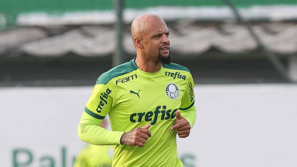 Escalação do Palmeiras: Felipe Melo e Menino voltam; Verdão treina para enfrentar o Bahia