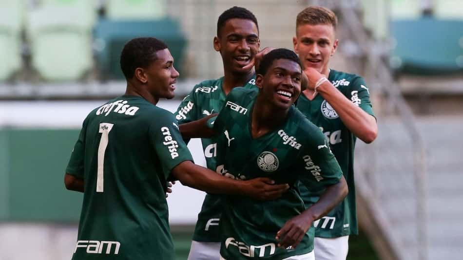 No Allianz Parque, Palmeiras goleia Bahia pelo Campeonato Brasileiro Sub-17