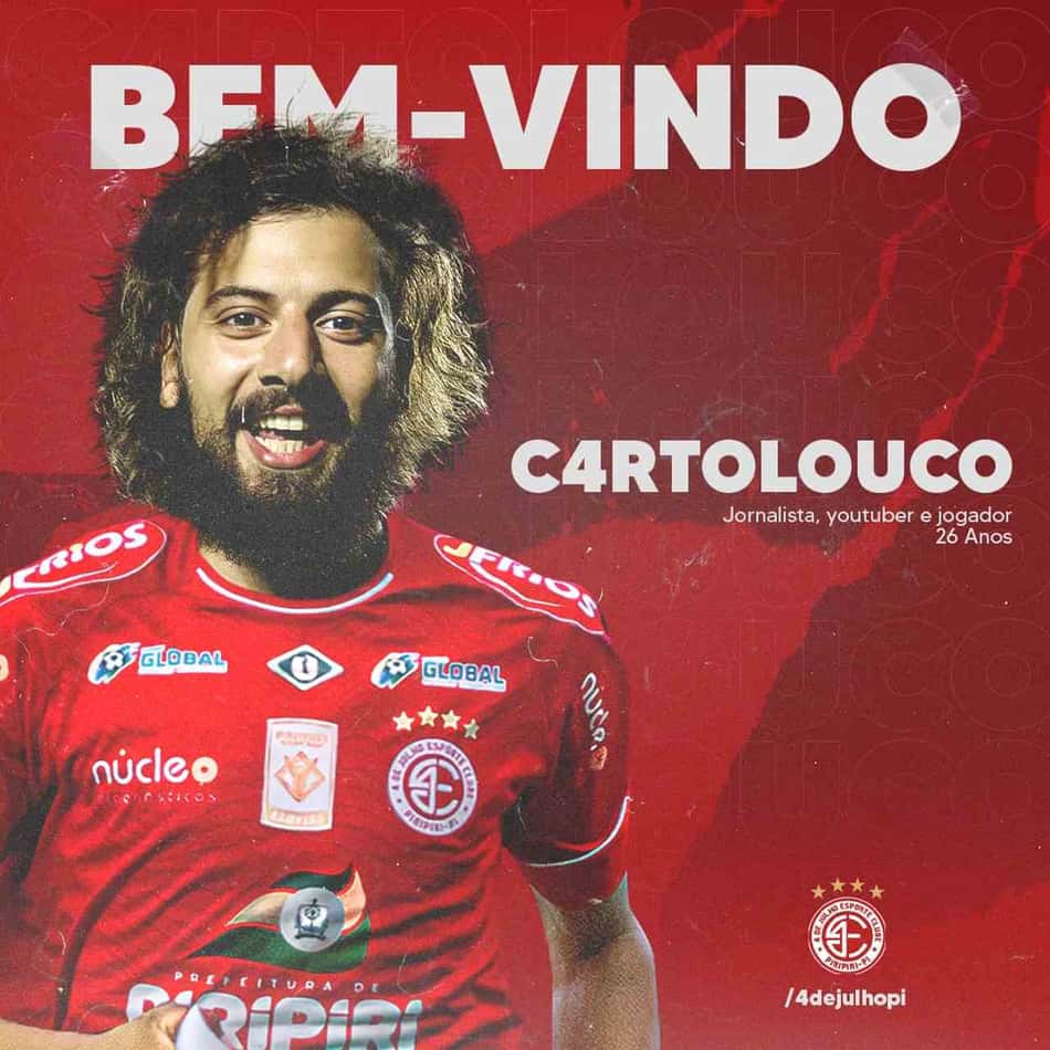 4 de Julho aposta em Cartolouco para alavancar marketing do clube; prática é cada vez mais comum entre clubes pequenos