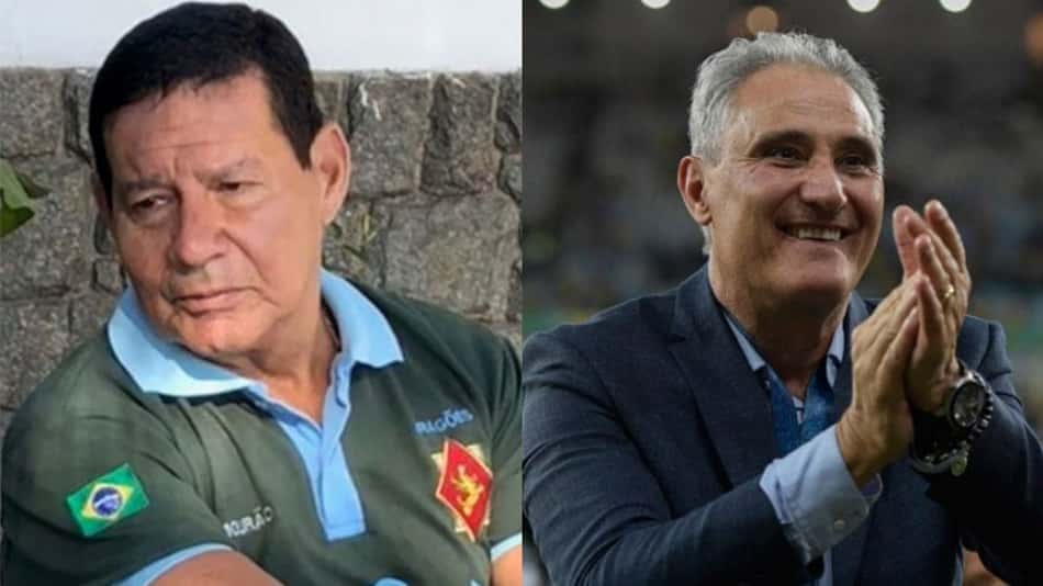 Mourão 'faz coro' a manifestações bolsonaristas e pede saída de Tite da Seleção: 'O Cuiabá precisa de técnico'