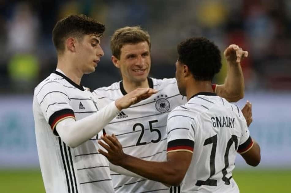 Alemanha goleia a Letônia por 7 a 1 em seu último amistoso antes da Eurocopa
