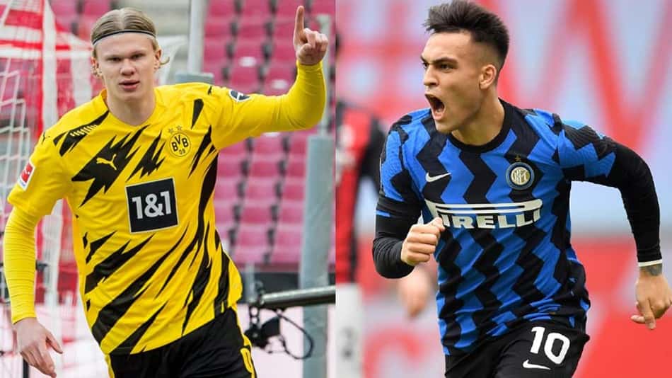 Barcelona sonha com contratações de Haaland ou Lautaro Martínez