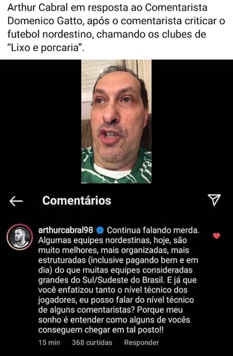 Raphael Cabral detona radialista