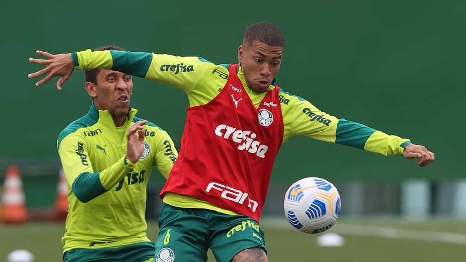 Escalação do Palmeiras: Com Breno Lopes, Marcos Rocha e base, Abel se prepara para enfrentar CRB
