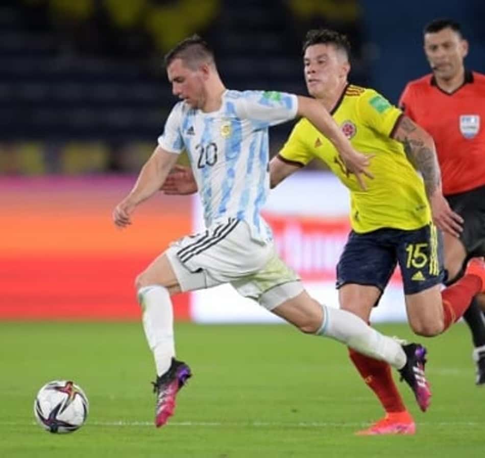 Tudo igual! Com gol de Borja, Colômbia arranca empate contra a Argentina