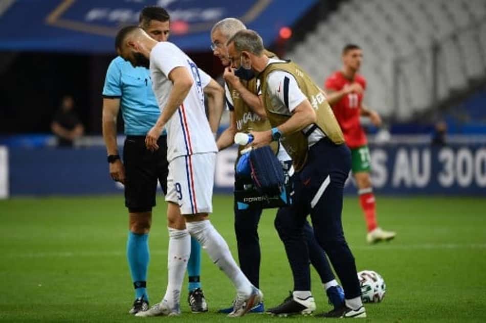 Benzema não tem lesão grave e está confirmado na Eurocopa