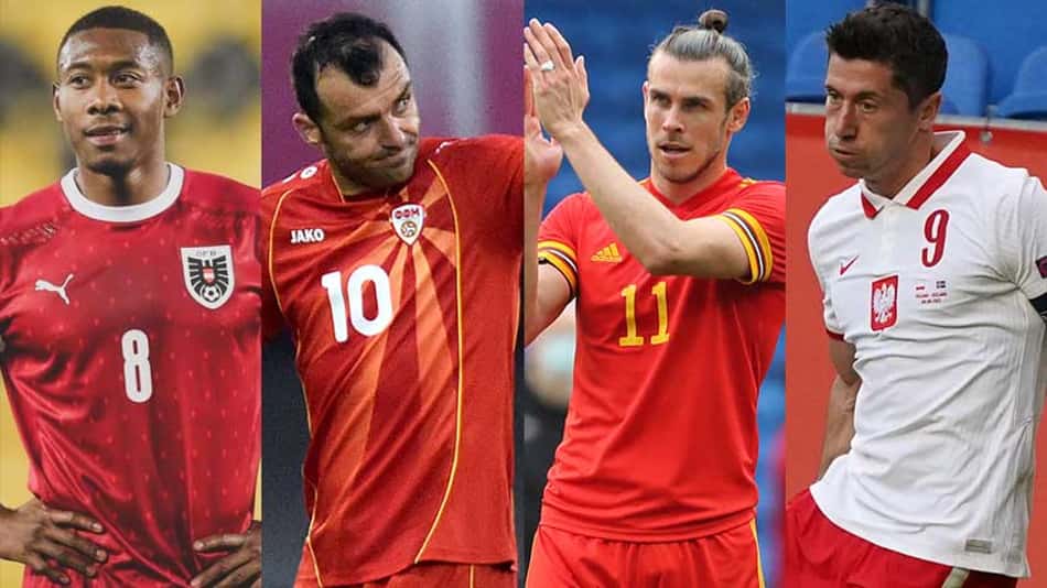Seleções de um homem só: veja equipes da Eurocopa lideradas por grandes craques