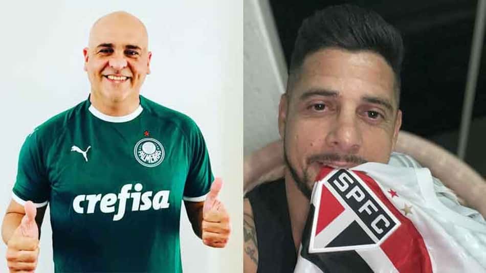 Cicinho chama Palmeiras de 'porco assado' e 'sem mundial' e Marcos libera: 'Pode zoar porque merecemos'