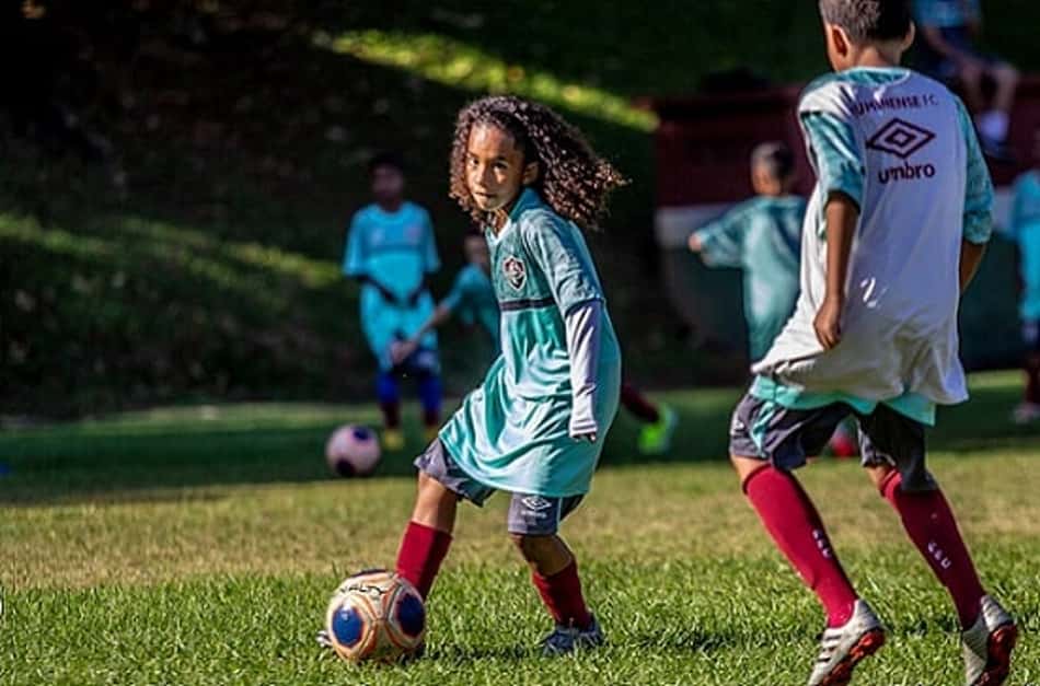 Aos 10 anos, Miguel Reis é tratado como joia no Fluminense e pais elogiam estrutura