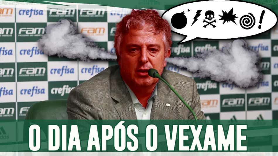 Boletim do NP: Vexame na Copa gera prejuízo ao Palmeiras e forte manifestação de Paulo Nobre: "P… da vida"