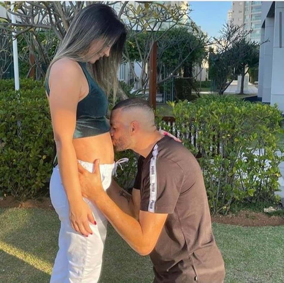 Weverton e esposa perdem filha durante a gravidez: 'Infelizmente não evoluiu'