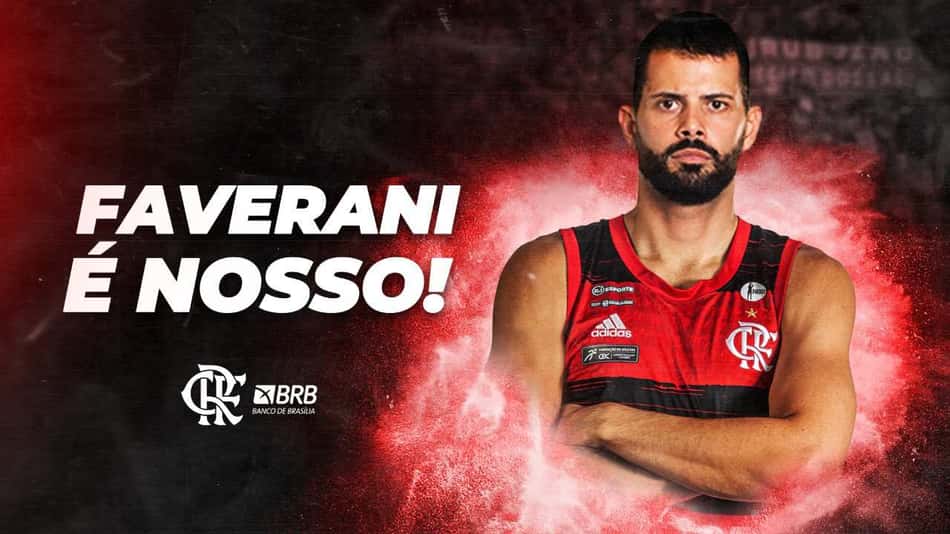 Reforço de peso: Flamengo anuncia contratação de Vitor Faverani, ex-NBA