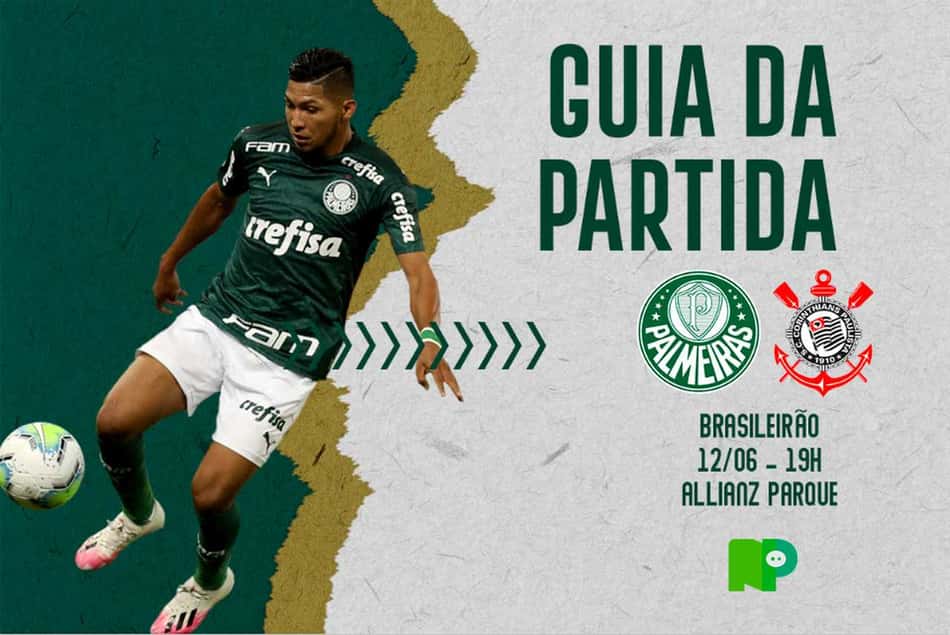 Palmeiras x Corinthians: onde assistir ao clássico pelo Brasileirão, arbitragem e escalações