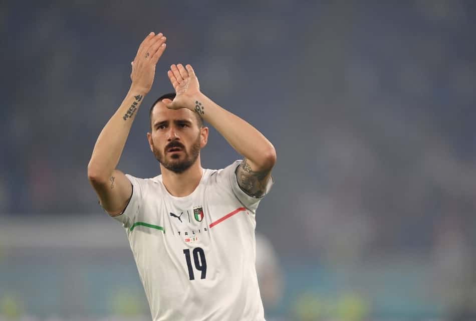 Bonucci comemora vitória da Itália na Eurocopa, mas pede pés no chão: 'Primeiro jogo de uma longa jornada'