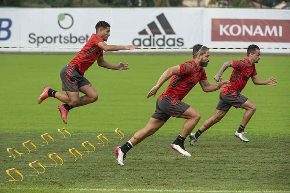 Descanso e intensidade: Flamengo coloca à prova rotina especial de treinos adotada no período sem jogos