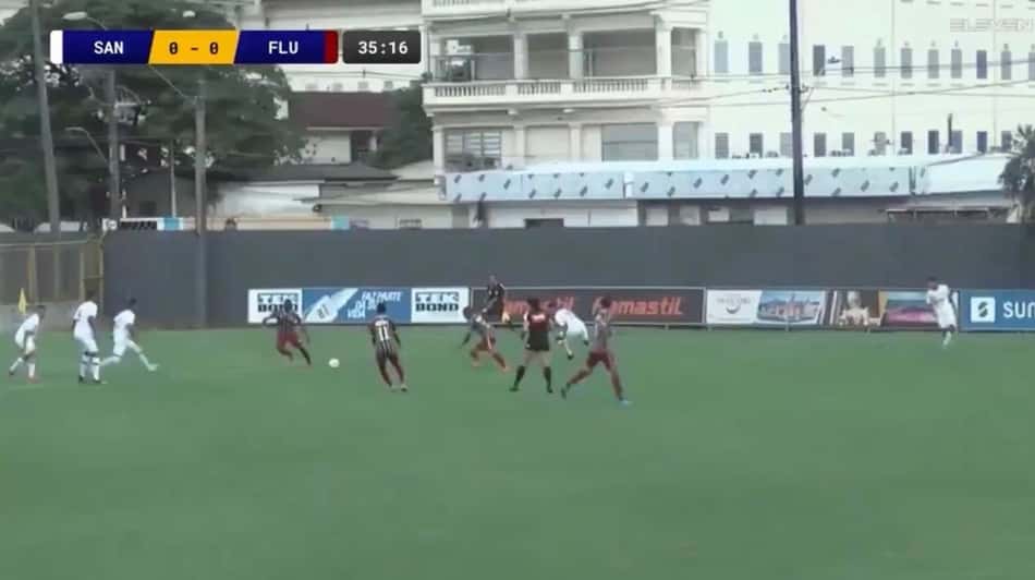 Brasileirão sub-17: Fluminense vence o Santos e se mantém na vice-liderança do Grupo B