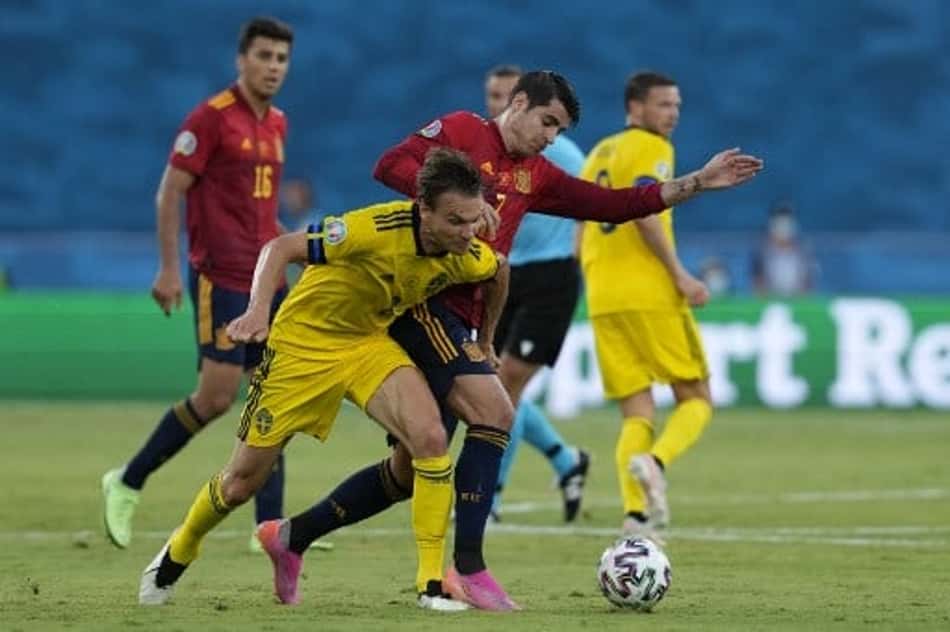 Suécia segura pressão e empata sem gols com a Espanha na Eurocopa
